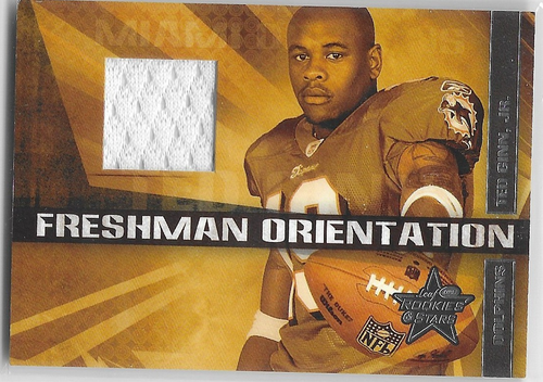 Miami Dolphins Jersey Card ~ You Pick ~ Free Shipping! Volume Discounts! - Picture 9 of 19
