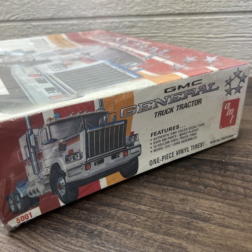AMT GMC General Conventional Truck kit. Original Vintage 1978 Sealed - Picture 7 of 9