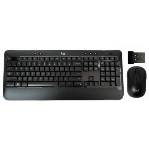 Logitech Advanced combinazione tastiera e mouse wireless 920-008671 - Foto 2 di 2