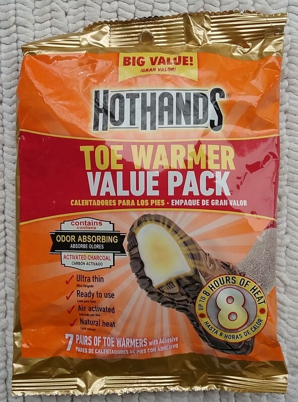 Hot Hands Toe Warmer Value Pack of 7 Pair Sealed Expiration of 2/2027