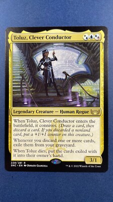 MTG Streets of New Capenna Toluz, Clever Conductor 228/281