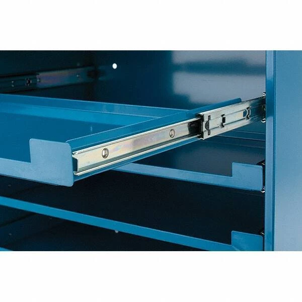 Steel Slide-Drawer Cabinet Frame: 4 Slide-Out Racks, 12.5" D x 20.5" W x 14.6" H - Image 4 of 4
