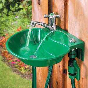 Mountable Outdoor Garden Sink Water Drinking Fountain Ebay Garden Sink Water Drinking Fountain