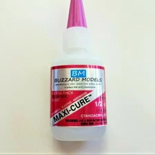 #111 BSI Bob Smith Industries Maxi-Cure Extra Thick Cyanoacrylate 1/2 oz 