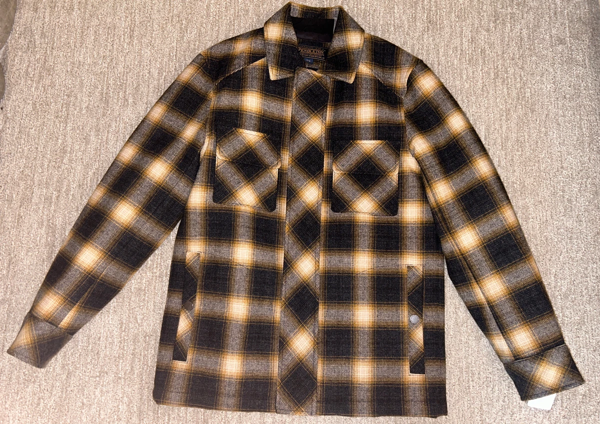 Pendleton hood river wool cheap blend water resistant shirt jacket
