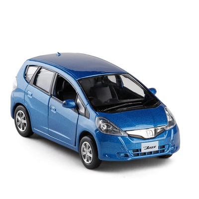 1:36 Scale Honda Jazz Model Car Alloy Diecast Toy Pull Back Blue Kids Xmas  Gift  eBay
