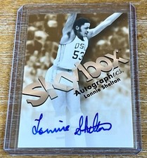 LONNIE SHELTON 11-12 Upper Deck Fleer Retro SKYBOX AUTOGRAPHICS AUTO AUTOGRAPH !