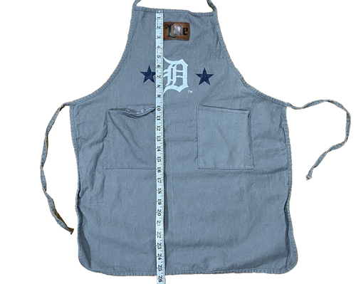 Detroit Tigers Kochschürze grau Canvas Miller Lite Promo SGA MLB Baseball OS - Bild 5 von 5
