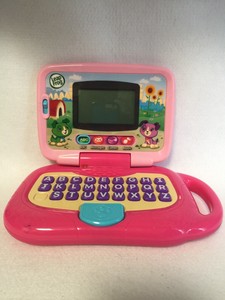 LeapFrog My Own Leaptop Learning Game Computer Laptop Pink Works | eBay