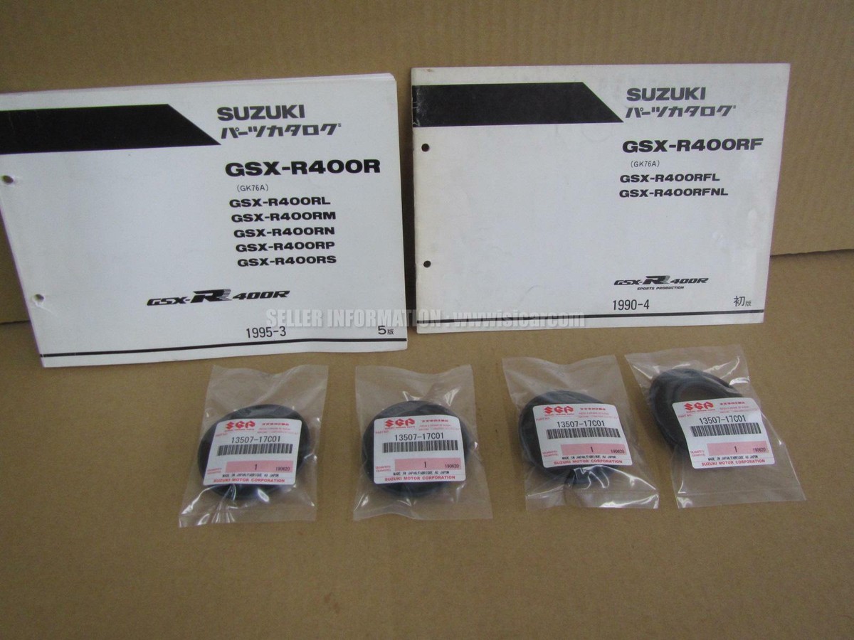 SUZUKI GSX-R400R GSX-R400RF SP GK76A DIAPHRAGM SET X4pc 13507