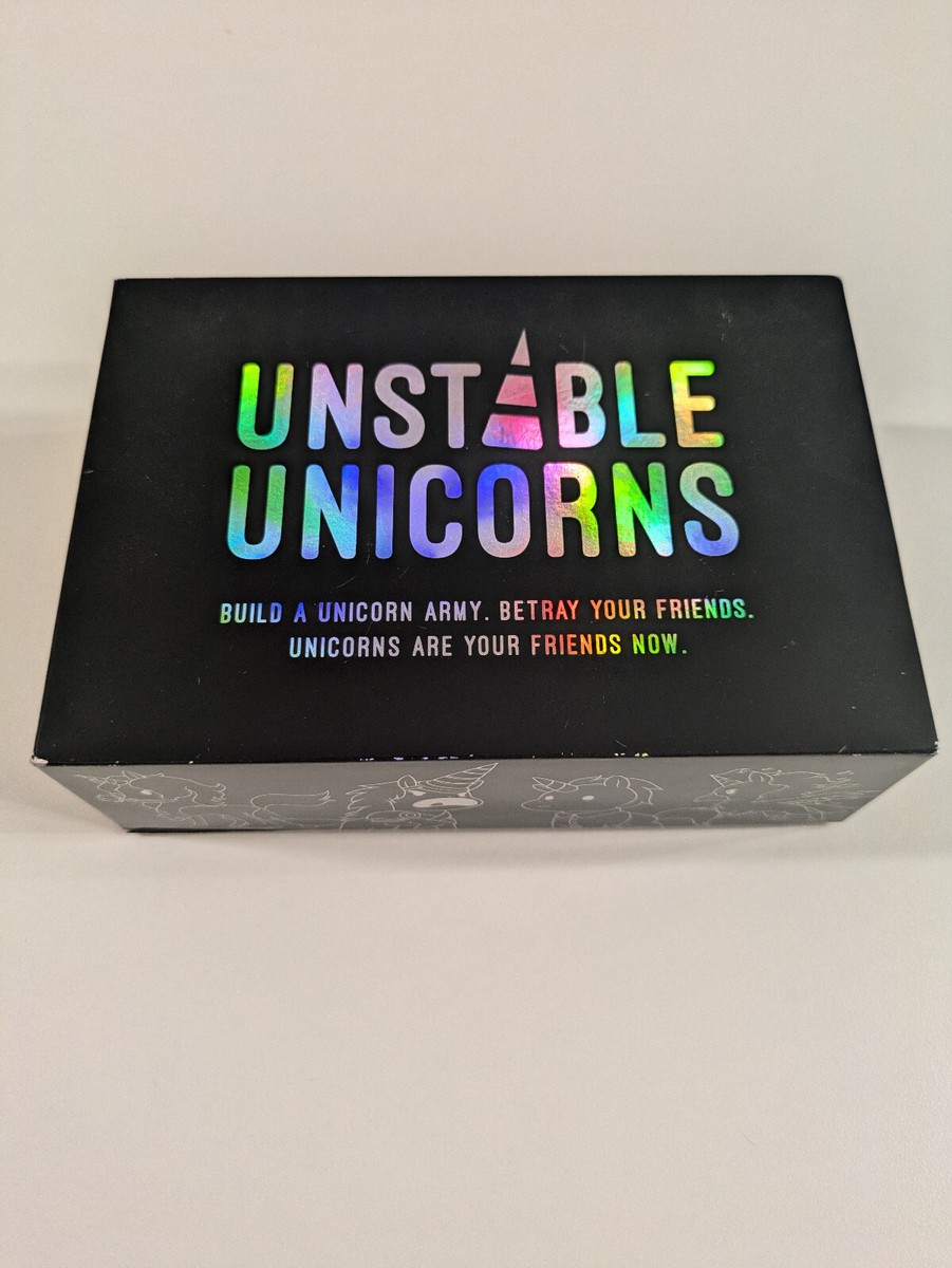 Unstable Unicorns BLACK BOX Limited Edition 2017 Kickstarter(Origina Print Text) | eBay Unstable Unicorns BLACK BOX Limited Edition 2017 Kickstarter(Origina Print Text) | eBay
