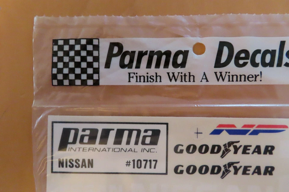parma RC Decal NISSAN International no 10717 Original NEW NIB 1999 - Bild 2 von 2
