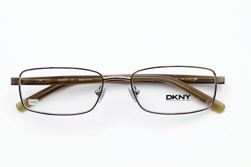 DKNY DY 5559 1106 Shiny Brown-Silver 53-17-140 Eyeglass Frames Flex Hinges R440 - Picture 12 of 12