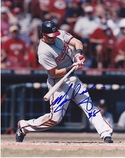 MICHAEL MORSE  WASHINGTON NATIONALS  ACTION SIGNED 8x10