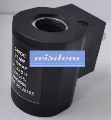 1PC NEW FOR VDE0580 35125102 24VDC 28.5W Solenoid Valve Coil Replacement