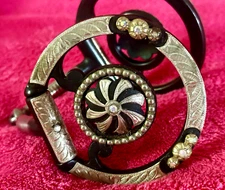 *SILVER SHOW SNAFFLE INLAID STONE WESTERN HORSE BIT 4 HEADSTALL BRIDLE FUTURITY*