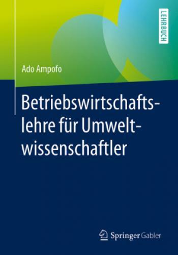 Thumbnail - Betriebswirtschaftslehre Für Umweltwissenschaftler 3874