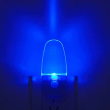 Motion Sensor Night Light 2 Pack 0.5W Plug in Motion Activated LED Night