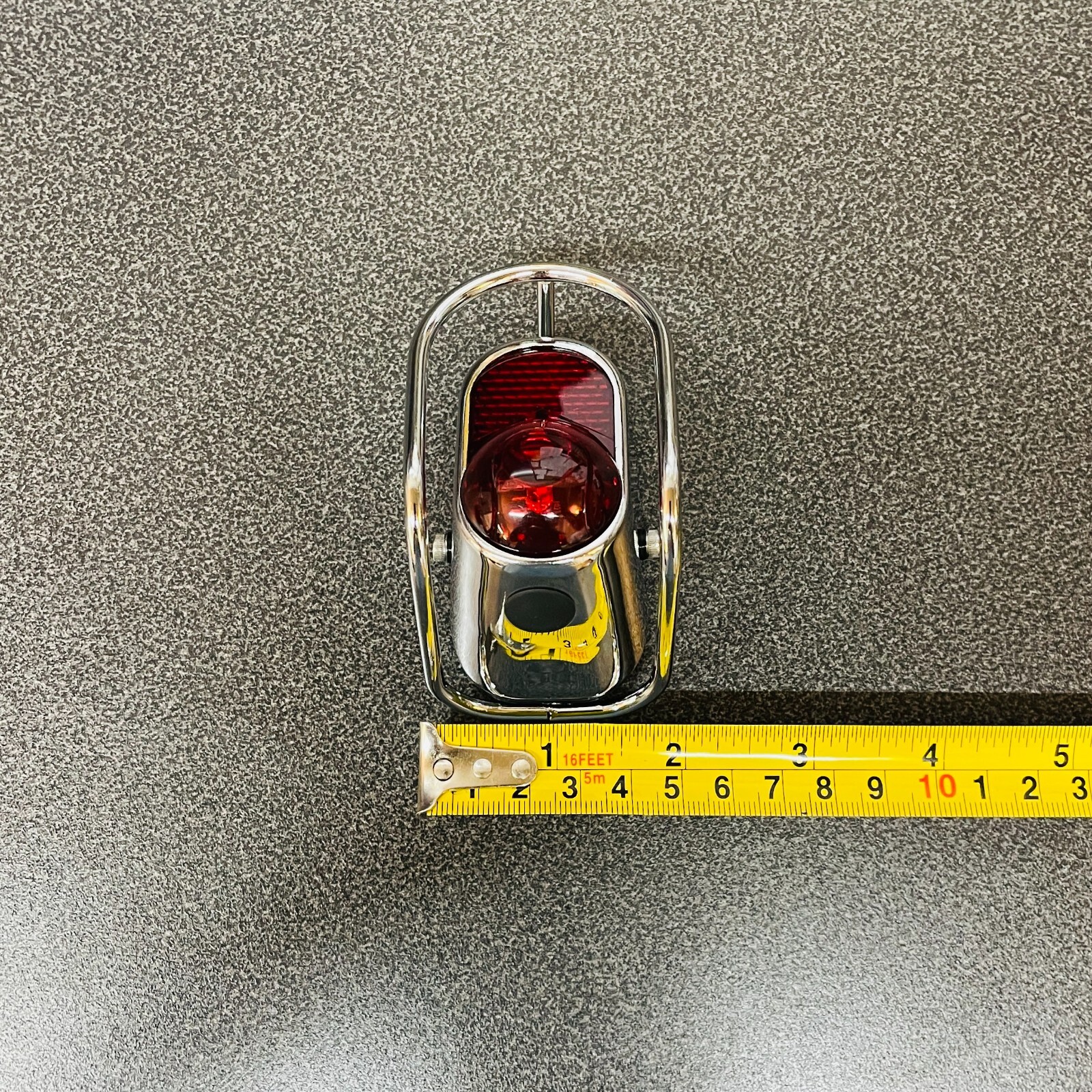 Bicycle Fender Light / Vintage Bike Tail Light / Retro Rear Light