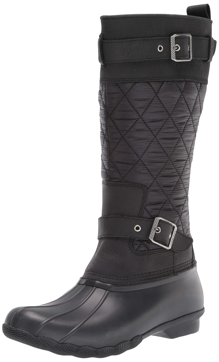 Tall sperry rain clearance boots