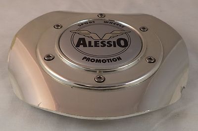 Alessio Wheels Chrome Custom Wheel Center Cap Caps (1)