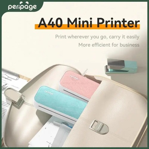 LOTTO stampante per tatuaggi portatile A4printer carta termica senza inchiostro wireless Bluetooth - Foto 4 di 38