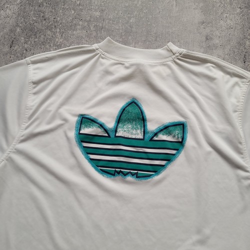 Adidas T Shirt Jersey Made In West Germany 90s Vintage Mens Size L - Picture 4 of 12