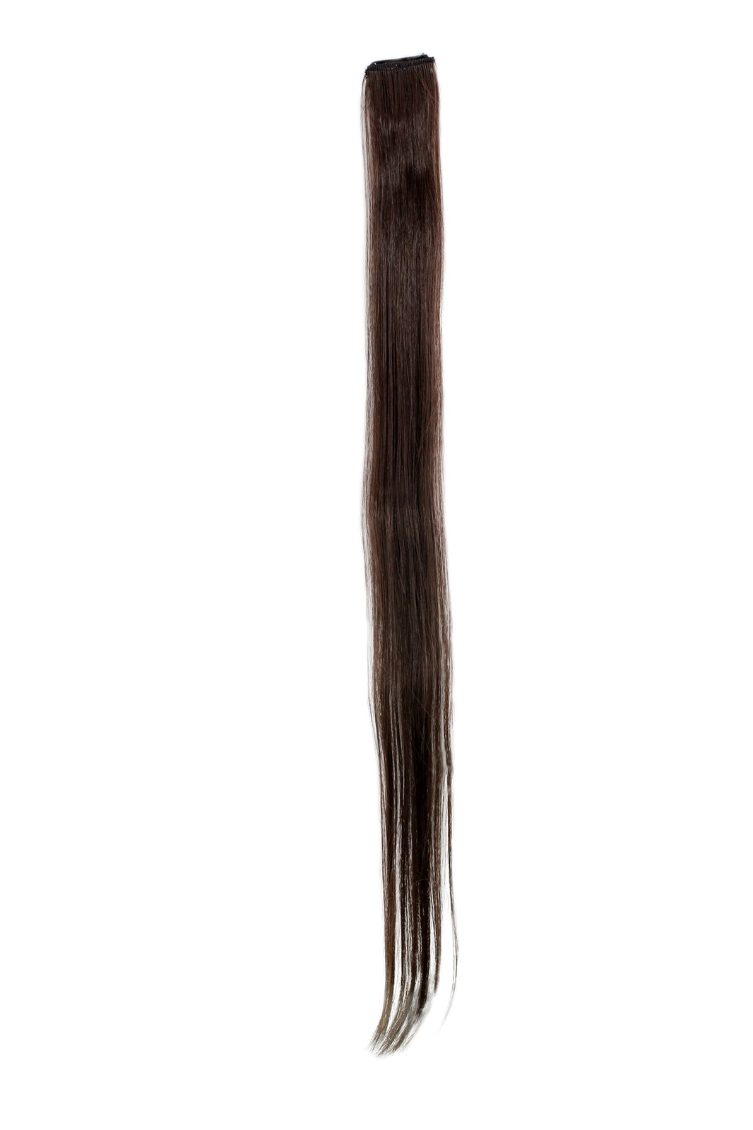 1 Clip Extension Strand Smooth Brown YZF-P1S25-6 65cm Hair Extension