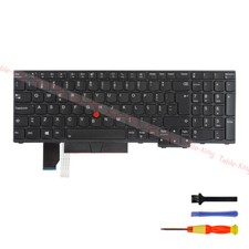 Portuguese Backlit Laptop Keyboard for Lenovo Thinkpad L15/L15 Gen1/L15 Gen2