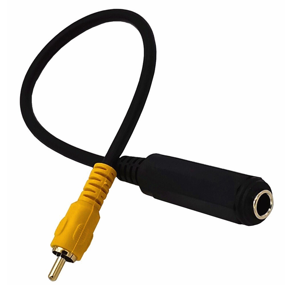 Duttek Cavo Splitter Da 6.35mm A 2 RCA, Cavo Audio Mono Da 1/4 Di - Foto 4