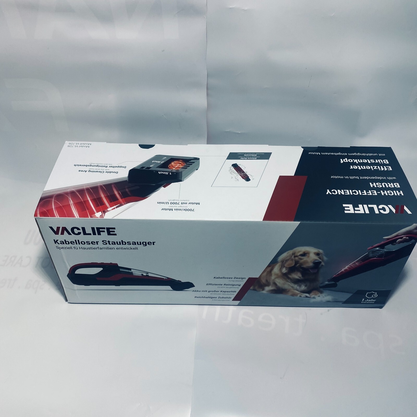 Vacuum for Pet Hair Car Vacuum VacLife HandheldCordless Rechargeable