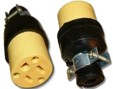 Extension Cord Replacement Ends  FEMALE Plug Electrical Repair 3 pcs