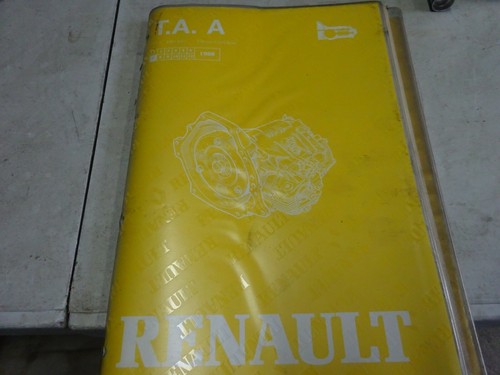 manuel d’atelier TA.ARenault 7711092573 transmission automatique R21 R19 R25 - 第 1/5 張圖片