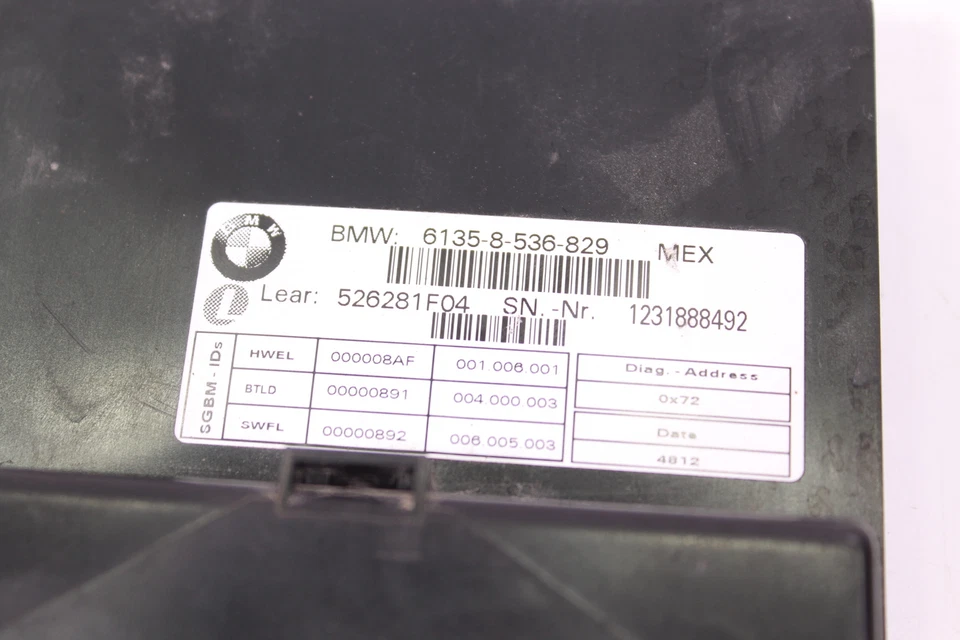 2013 BMW K1600 GT ECU BASIC MODULE 61358536829 - Изображение 2 из 4