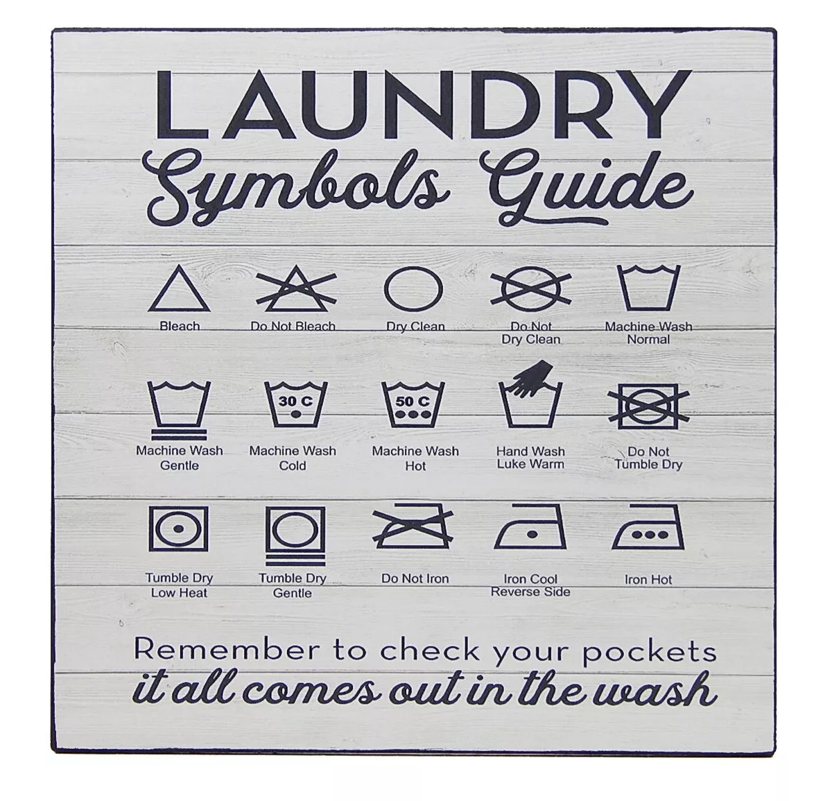 Laundry symbols: A complete guide