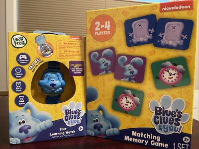 Blue s Clues and You!   Learning Watch for LeapFrog & Matching Memory Game