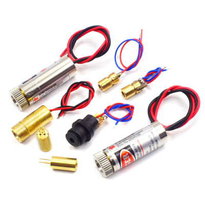 3V5V laser head diode 650nm red dot line copper semiconductor laser tube