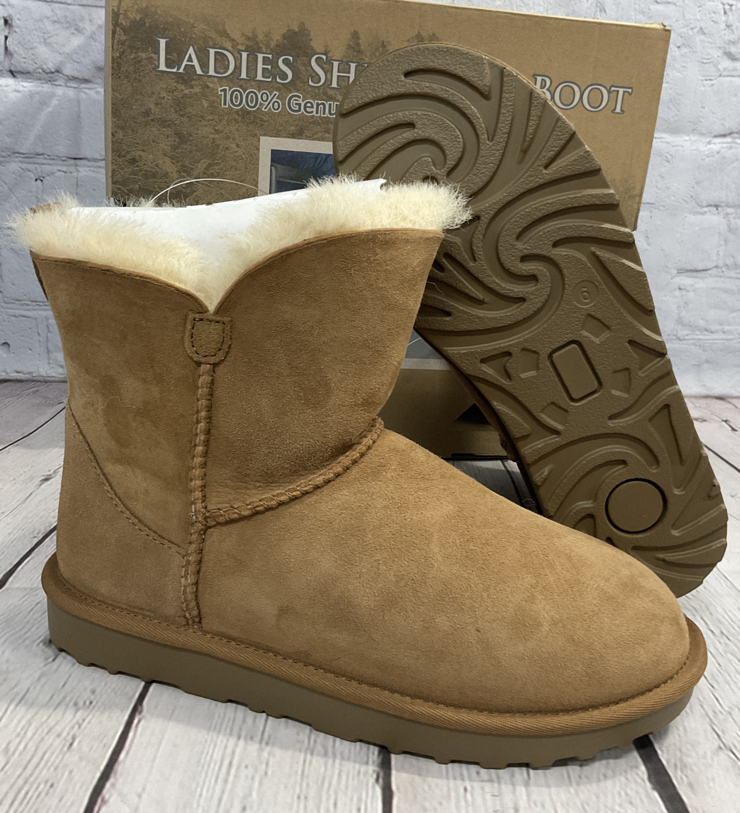 Ladies Shearling Boots 100% Genuine 