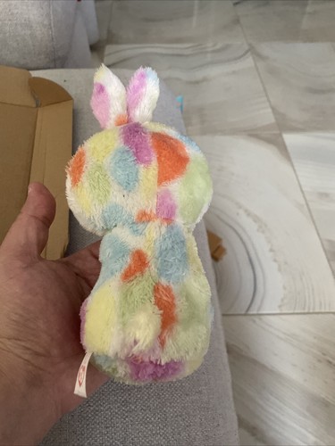 Ty Beanie Boos Bloomy Bunny Rabbit Soft Toy 8.5" 2018 #803 - Picture 4 of 8