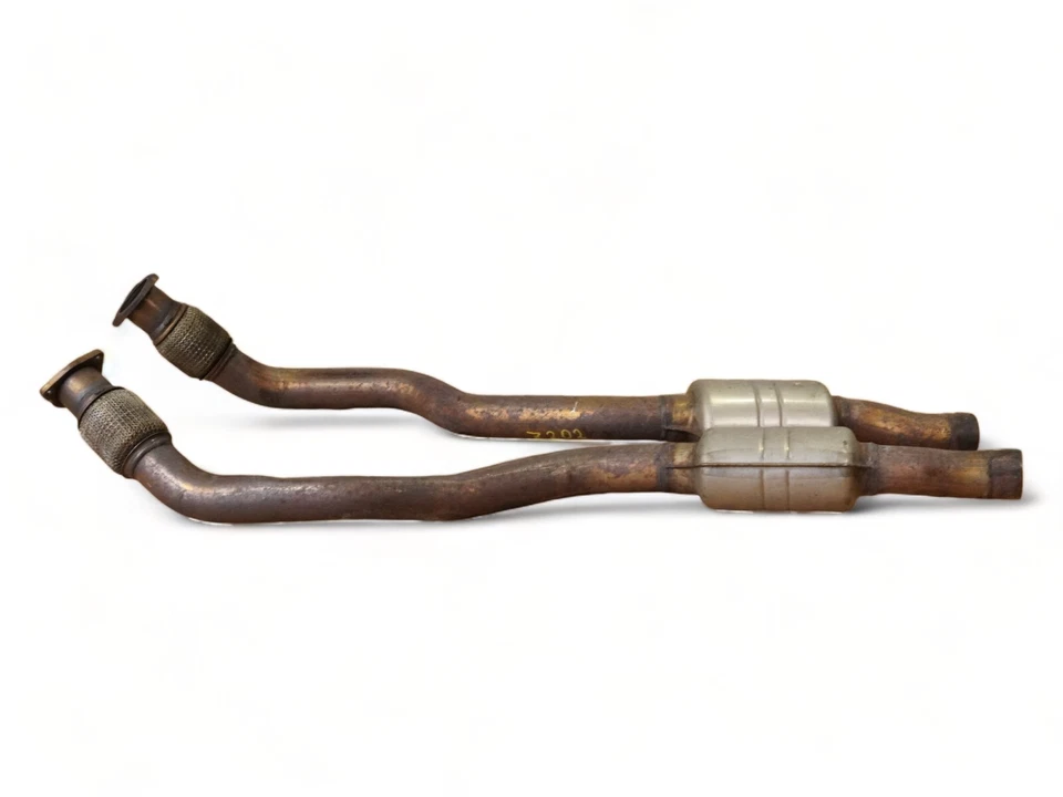 2013 - 2016 Audi S7 4G Muffler Silencer Resonator Exhaust Pipe Lower Center Oem Foto 2 de 4