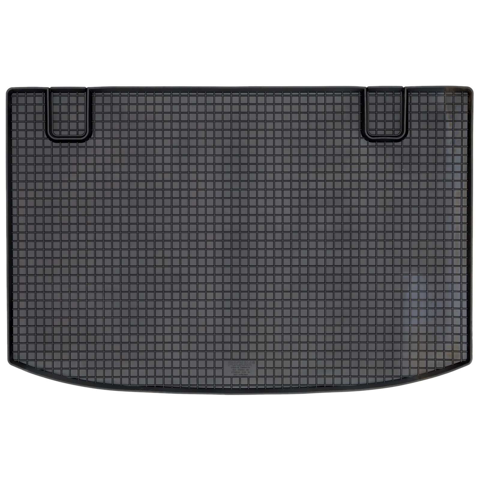 Tapis de coffre caoutchouc KIA Venga finition premium ajustement parfait noir mat