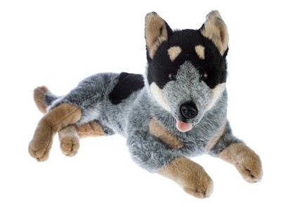 red australian cattle dog stuffed animal