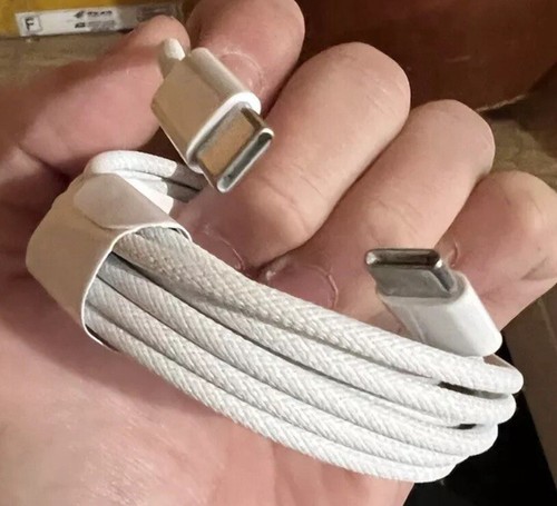 Chargeur rapide USB-C original pour iPhone 15 Pro Max iPhone 15 chargeur type C 6 pieds - Photo 11 sur 15