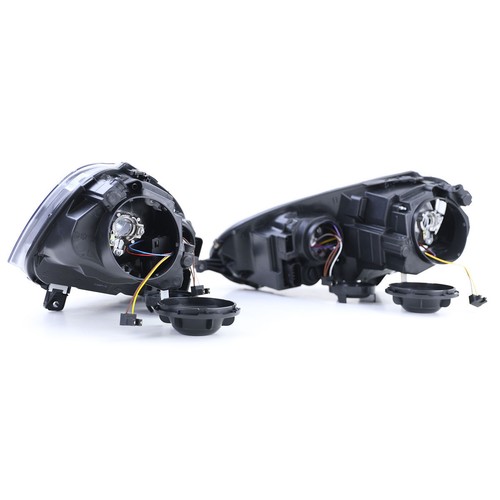 GTI OE Look Avant Noir Phares/Lampes Pour VW Golf V 03-09 + Jetta MK5 - Foto 6 di 6