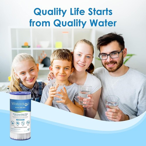 Waterdrop FXHSC Whole House Water Filter, Replacement for GE®FXHSC, GXWH40L,(2) - Picture 9 of 9