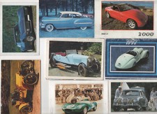 8 Pocket Calendars  Old Cars  1974, 1997, 2000, 2001, 2002, 2004
