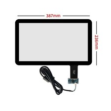 Capacitive Touch Screen USB Control Card Plug and Play 387x236mm 15.6 inch