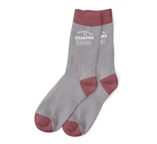 Grandma Gift Socks Pink Present Keepsake Gift Party Present Christmas Mother day