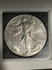 2023 W American Silver Eagle .999 Silver Uncirculated Bullion $1 Coin in Capsule