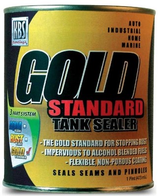 KBS Coatings Gold Standard Fuel Tank Sealer 16 Fl Oz Can Seals Seams